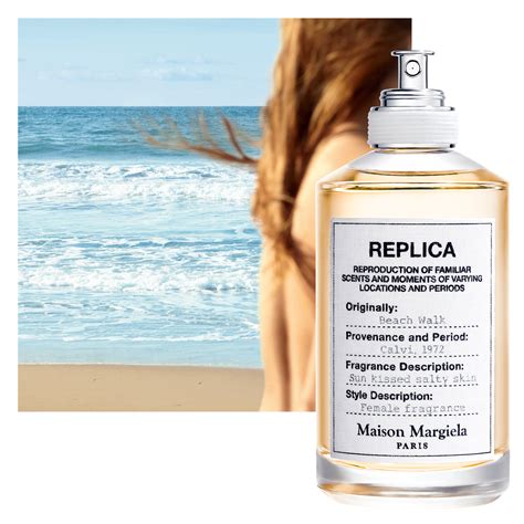 replica by the beach perfume|beach walk by maison margiela.